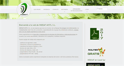 Desktop Screenshot of indesat.net