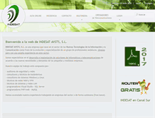 Tablet Screenshot of indesat.net